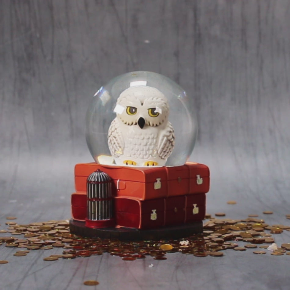 Snow Globe Boxed 65mm Harry Potter Hedwig